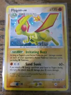 Flygon Lv.60 5/132 Holo Rare – Secret Wonders 2007 Pokemon Card NM/Mint - Image 1