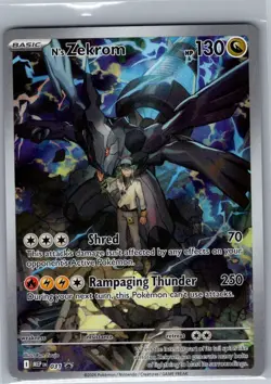 N's Zekrom - 031 ME: Mega Evolution Promo - Pokemon Card - NM - Image 1