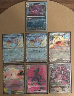 POKEMON Perfect Order 7 Card Lot: SALAZZLE EX Full Art, DRAPION IR, 4 EX, GENGAR - Image 2