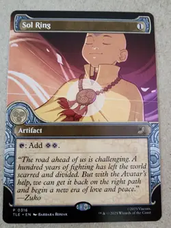 Sol Ring (Showcase) Avatar: The Last Airbender: Eternal-Legal Regular - Mtg - Image 1