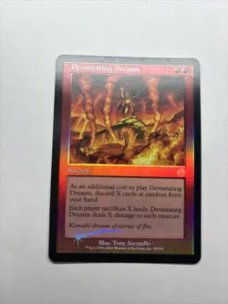 MTG Devastating Dreams- Torment- Rare- LP- FOIL - Image 1