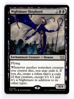 Nightmare Shepherd 149 Commander: Duskmourn: House of Horror R MTG LP - Image 1