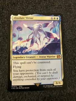 Magic The Gathering MTG - Absolute Virtue - Final Fantasy - Image 1