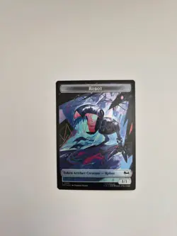 MTG: Teenage Mutant Ninja Turtles - Robot / Mutagen - FOIL TOKEN - Image 1