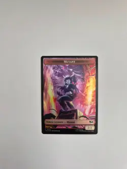 MTG: Teenage Mutant Ninja Turtles - Mutant / Mutagen - FOIL TOKEN - Image 1