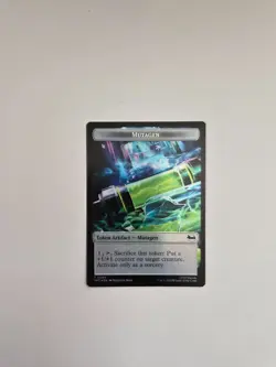 MTG: Teenage Mutant Ninja Turtles - Mutant / Mutagen - FOIL TOKEN - Image 2