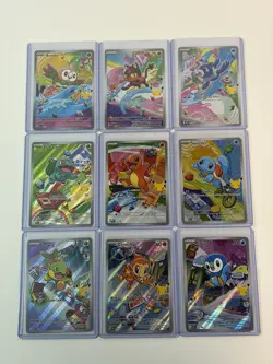 Pokemon 2026 First Partner Illustration Collection Series 1 Promos Complete Set - Image 1