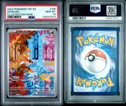 PSA 10 Deerling #165 Illustration Rare Pokemon TCG S&V Temporal Forces - Image 3
