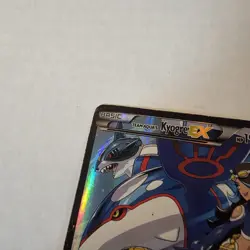 Pokemon TCG Team Aqua's Kyogre EX #6/34 Double Crisis Ultra Rare Heavy Played - Image 2