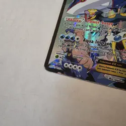 Pokemon TCG Team Aqua's Kyogre EX #6/34 Double Crisis Ultra Rare Heavy Played - Image 4