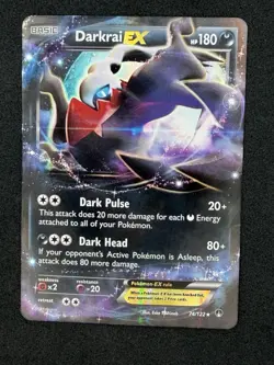 Pokemon TCG Darkrai EX 74/122 Ultra Rare Holo XY BREAKpoint - Image 1