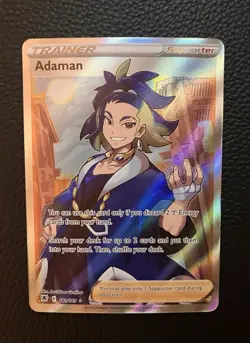 Pokemon TCG Adaman Full Art Trainer 181/189 Astral Radiance - Image 2
