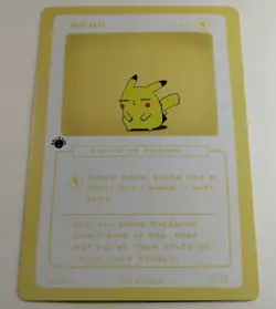 Achu (Pikachu) 10/25 1st Edition Pokederp First Edition Pokemon non-TCG - Image 3