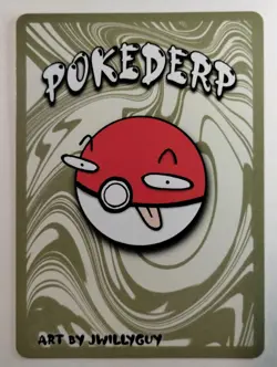 Achu (Pikachu) 10/25 1st Edition Pokederp First Edition Pokemon non-TCG - Image 4