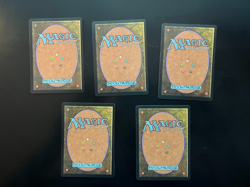 X five - MTG - Hermit Druid - Stronghold- see picts for condition - Image 2