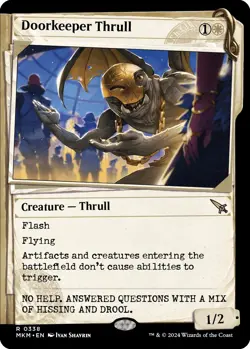 MTG Doorkeeper Thrull (Showcase) - 338 / English / Near Mint - Image 1