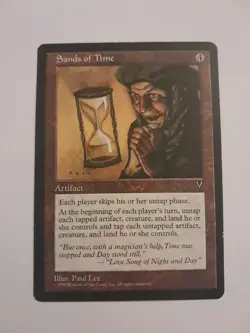 Sands of Time MP MTG Magic the Gathering Visions Reserved List - Image 1