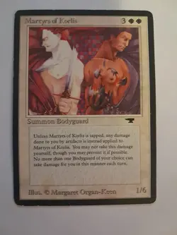 Martyrs of Korlis MP Antiquities MTG Magic the Gathering - Image 1