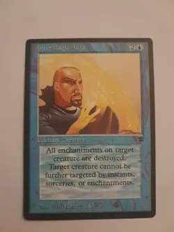 Anti Magic Aura MP Legends MTG Magic the Gathering - Image 1