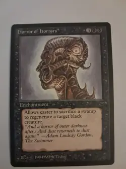 Horror of Horrors EX English Legends MTG Magic the Gathering - Image 1