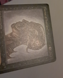 Horror of Horrors EX English Legends MTG Magic the Gathering - Image 3
