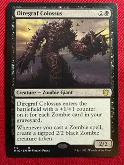 Diregraf Colossus MIC 112, NM, MTG, Commander: Innistrad: Midnight Hunt - Image 1