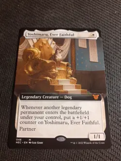 MTG Kamigawa: Neon Dynasty - Yoshimaru Ever Faithful - Extended Art - Image 1