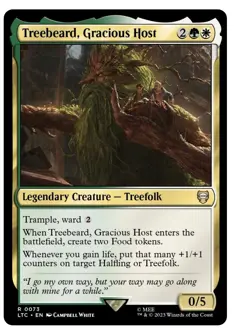 Treebeard Gracious HOst + 10 Random Rares MTG Magic the Gathering Gift Set Lot - Image 1
