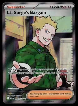 Lt. Surge's Bargain 170/132 - Pokemon Mega Evolution - Ultra Rare (NM) - Image 1