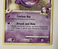 Gengar GL 40/111 Rising Rivals Regular Pokemon TCG Card Rare LP - Image 2
