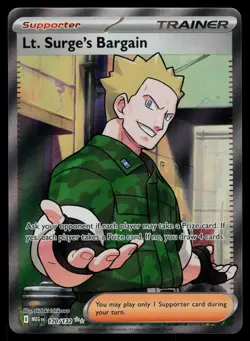 Lt. Surge's Bargain 170/132 - Pokemon Mega Evolution - Ultra Rare (NM) - Image 1