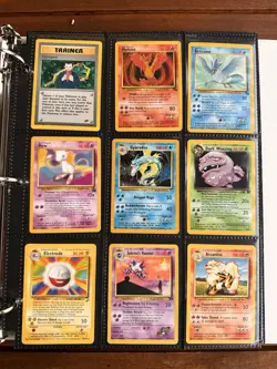 Old Pokemon Cards VINTAGE Rare Collection binder Holo WOTC 1999 & 2000s Era Lot - Image 1