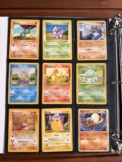 Old Pokemon Cards VINTAGE Rare Collection binder Holo WOTC 1999 & 2000s Era Lot - Image 2