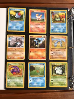 Old Pokemon Cards VINTAGE Rare Collection binder Holo WOTC 1999 & 2000s Era Lot - Image 4