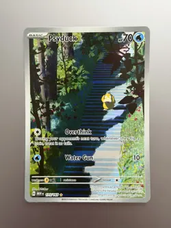 Pokemon TCG 151 Psyduck Scarlet & Violet Holo Illustration Rare 175/165 NM - Image 1