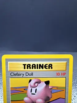 Pokemon TCG Clefairy Doll Trainer Base Set 70/102 Mint NP - Image 3