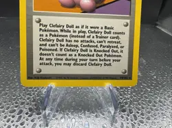 Pokemon TCG Clefairy Doll Trainer Base Set 70/102 Mint NP - Image 4