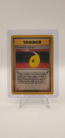 Devolution Spray Trainer 72/102 Rare Pokemon 1999 Unlimited Base Set LP - Image 1