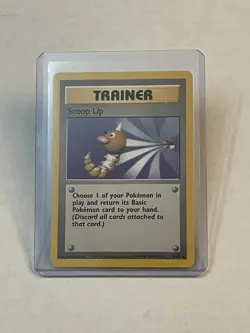 VTG Pokemon TCG Scoop Up 78/102 Base Set Non Holo Rare Unlimited WOTC 1999 LP - Image 1