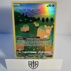 Pokemon TCG - Ditto GG22/GG70 Crown Zenith - Ultra Rare Holo - NM - Image 1