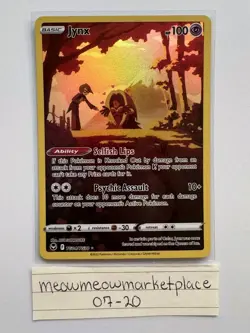 Jynx TG04/TG30 - Silver Tempest Trainer Gallery Holo Pokemon TCG NM - Image 2