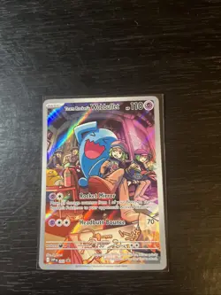 Pokemon Team Rockets Wobuffet 203 Destined Rivals Etb Promo - Image 1