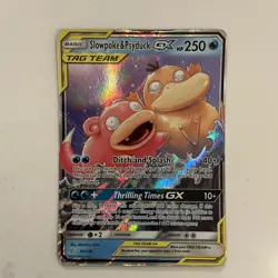Pokemon Sun & Moon Unified Minds Slowpoke Psyduck GX Tag Team #35/236 Free Ship! - Image 1