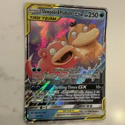 Pokemon Sun & Moon Unified Minds Slowpoke Psyduck GX Tag Team #35/236 Free Ship! - Image 5