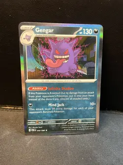 Gengar 050/088 - Holo Rare - Pokemon TCG: Perfect Order MEGA EVOLUTION IN HAND - Image 1