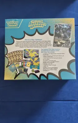 Polkemon Ascended Heroes ETB PKC Pokemon Center Edition SEALED has Small Tear - Image 2