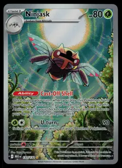Ninjask 137/132 - Pokemon Mega Evolution - Illustration Rare (NM) - Image 1