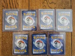 Pokemon prismatic evolution P 7 Card Lot Pikachu Eevee Espeon, umbreon English - Image 2