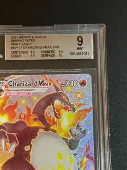 Pokemon Charizard VMAX Shining Fates BGS 9 - Image 2