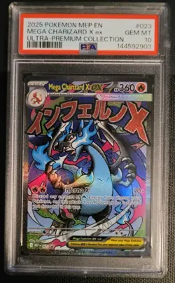 Pokemon TCG Mega Charizard x Ex #23 Black Star Promo PSA 10 Gem Mint - Image 1